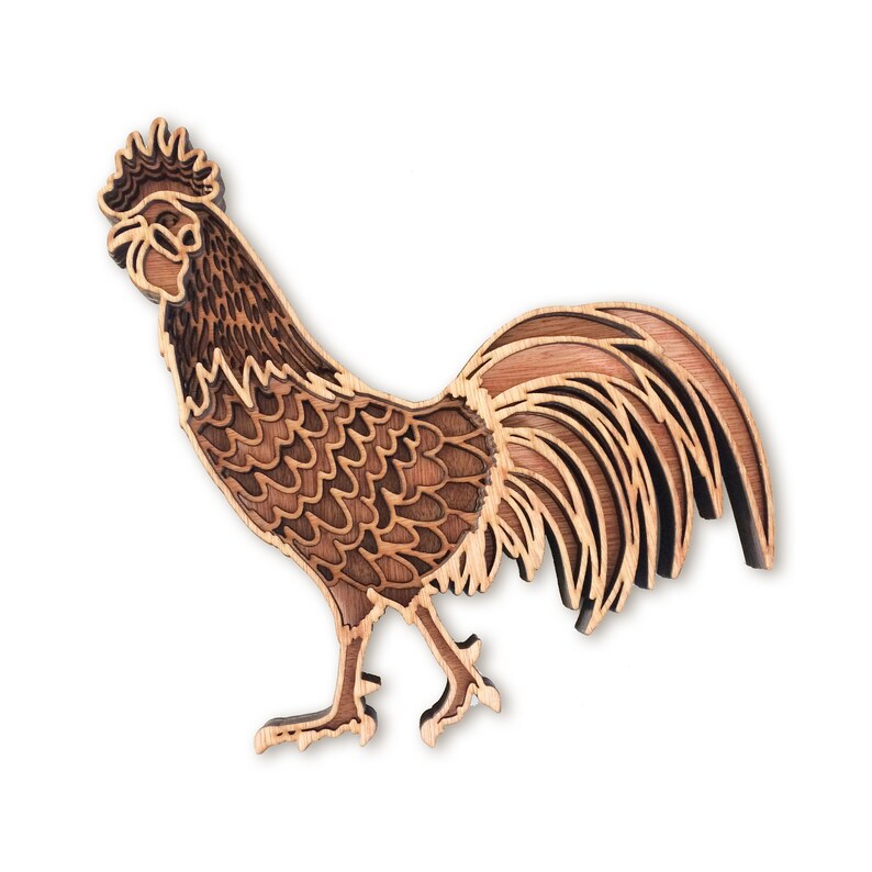 Download 3d Multi Layer Mandala Rooster Chicken Farmhouse Farm Animal Laser Cut File Wood Wall Art Home Decor Cnc Download Dxf Svg Ai Dwg Cricut Woodworking Carpentry Home Hobby Jewellerymilad Com