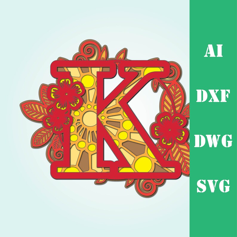 Free Free 272 How To Make Layered Mandala Letters SVG PNG EPS DXF File