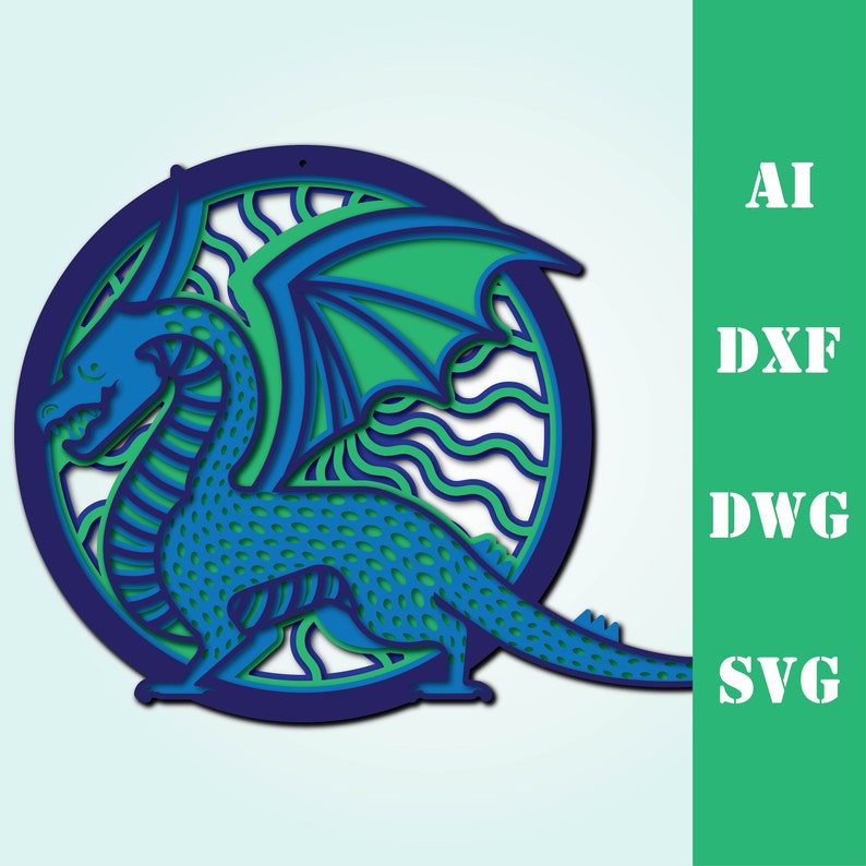 Download Dragon multi layer mandala model laser cut file commercial ... Download Dragon multi layer mandala model laser cut file commercial ...