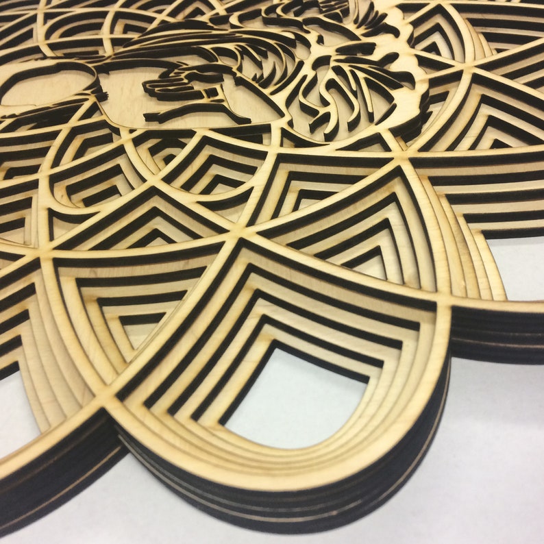 Download Buddha model multi layer mandala laser cut file commercial ...