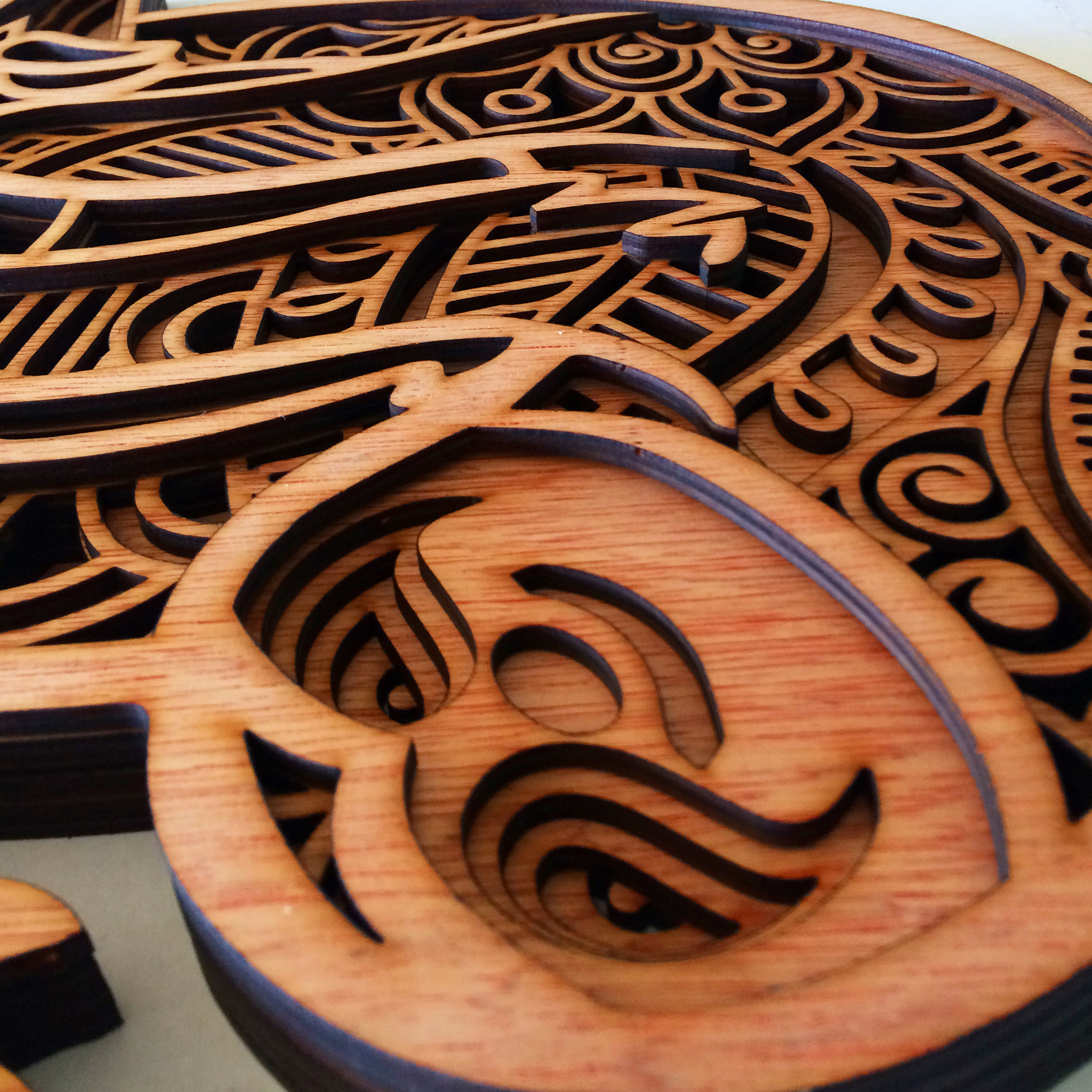 Download Sloth, Multi layer mandala model laser cut file, vector ...
