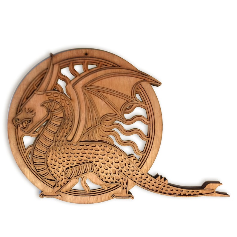 Download Dragon multi layer mandala model laser cut file commercial ...