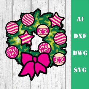 Christmas Bundle 2 3d Layered 5 Designs Mandala Multi Layer Laser Cut ...