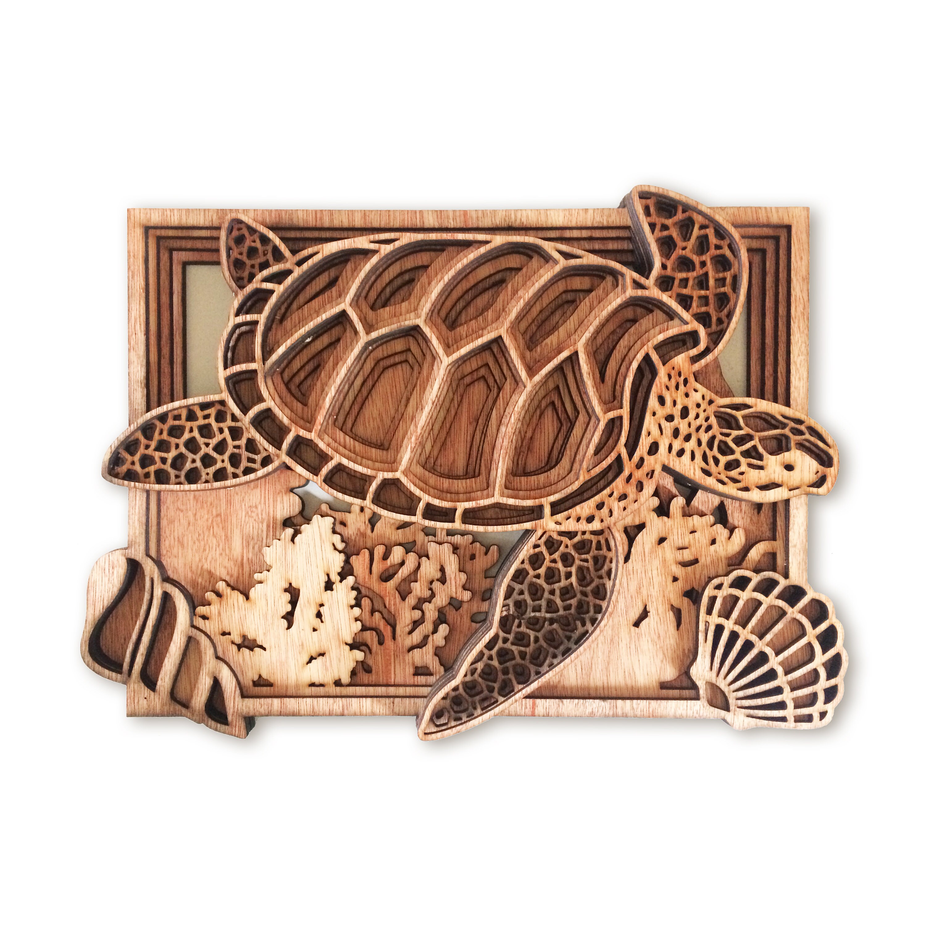 Free Free 3D Layered Mandala Turtle 314 SVG PNG EPS DXF File
