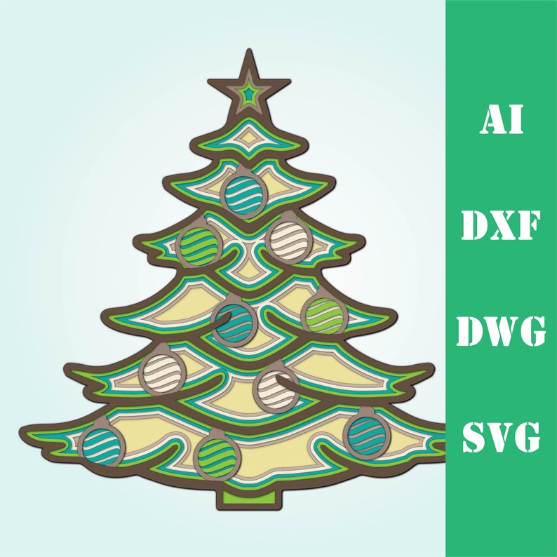 Free Free Layered Mandala Tree 239 SVG PNG EPS DXF File