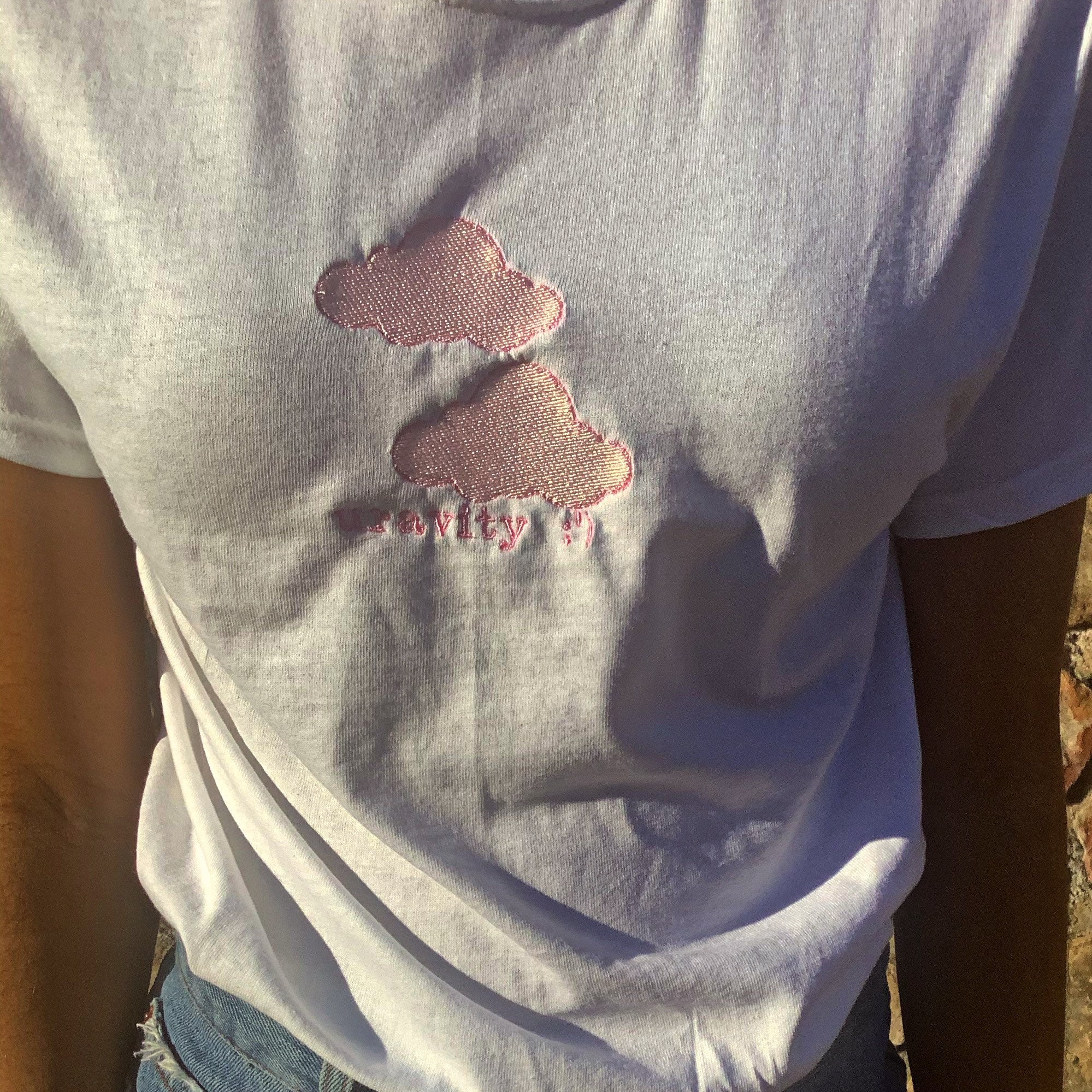 Uravity Embroidered T-shirt | Etsy Ireland
