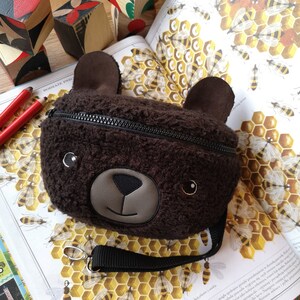 Bolsa de urso, infantil, mochila, bolsa para crianças, bolsa de quadril para crianças, mochila infantil, mochila infantil, Geschenk für ein Kind, presente infantil