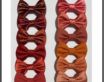 Rust Orange Dog Bow Tie-Autumn Dog Wedding Attire-Sienna Dog Wedding Bow Tie-Dog in Wedding-Dog Ring Bearer Bow Tie-Terracotta Dog Bow Tie