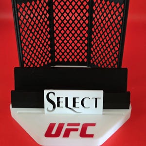 3D gedruckte UFC/MMA Sammelkarten Aufsteller! PSA / Bgs / One Touch / TopLoaders - stecke Einschübe ein und tausche sie je nach Kartentyp aus