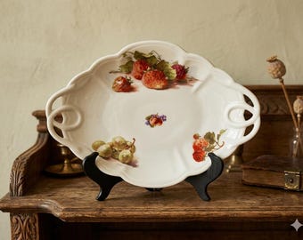Rare 19th-Century Kornilov Brothers Porcelain Serving Dish – St. Petersburg (1861–1884)