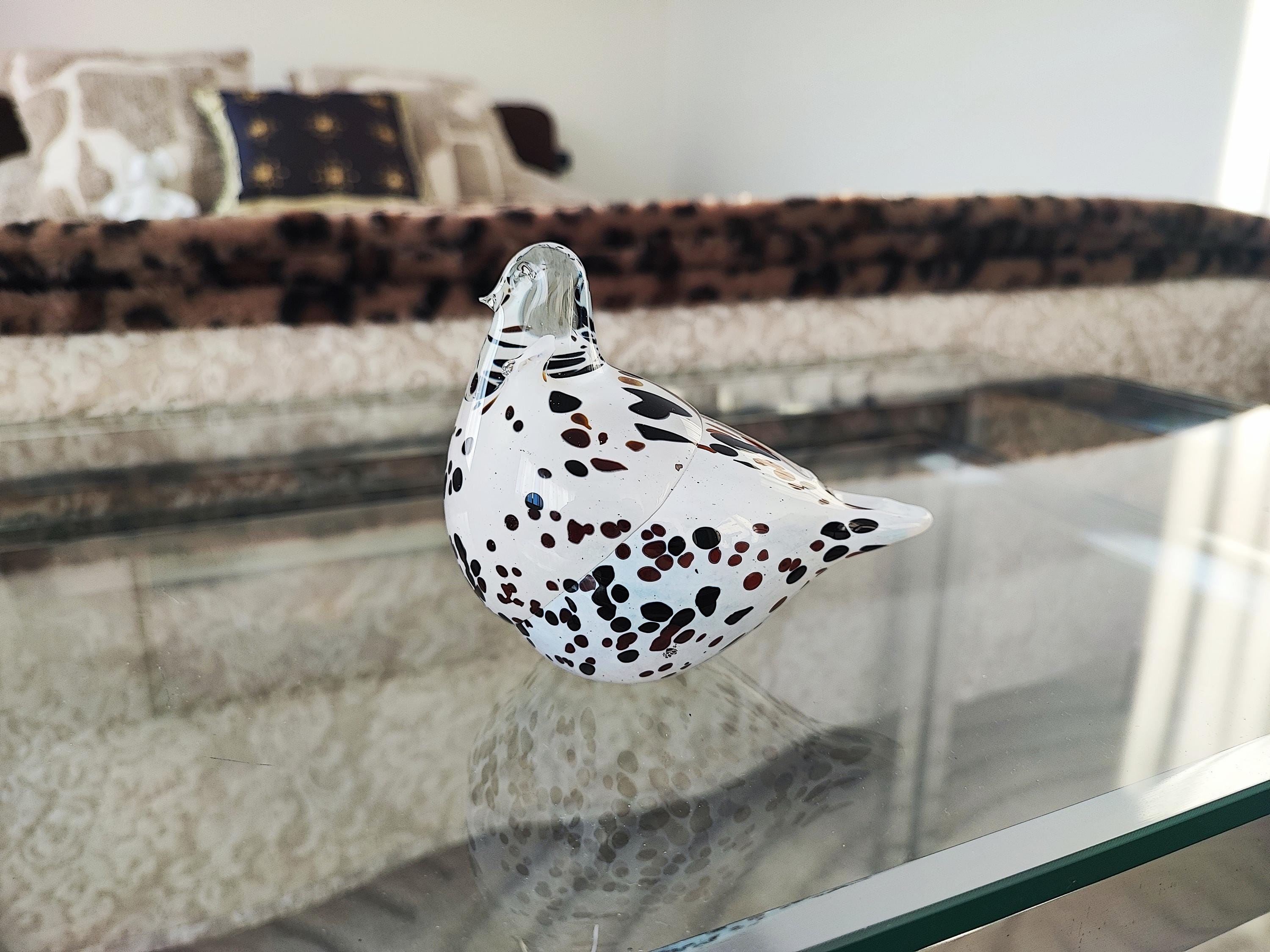 Finland glass bird - Etsy 日本