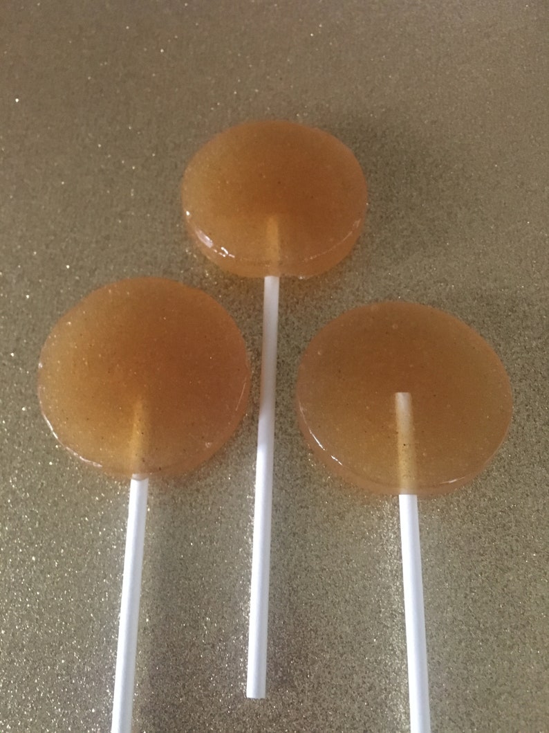 Ginger Honey and Lemon Tea Stir Lollipops Adult Candy Holiday Etsy