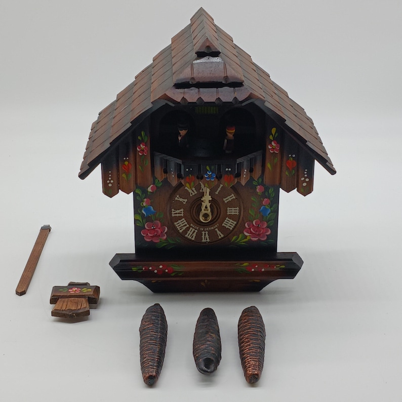 Vintage German Black Forest Cuckoo Clock Etsy