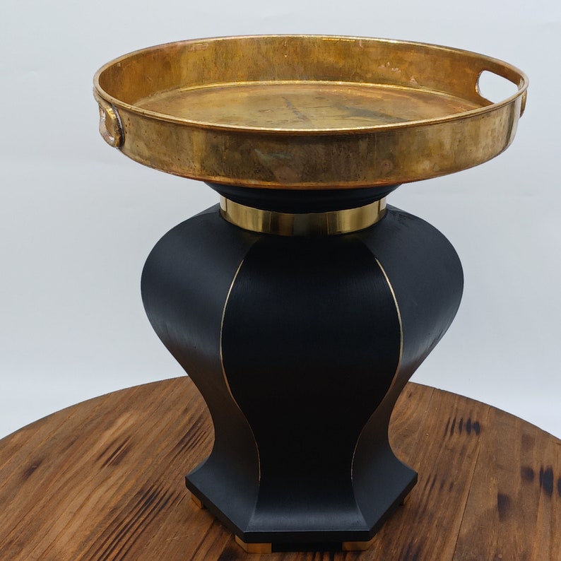Brass Plant Stand Cloche Base Riser - Etsy