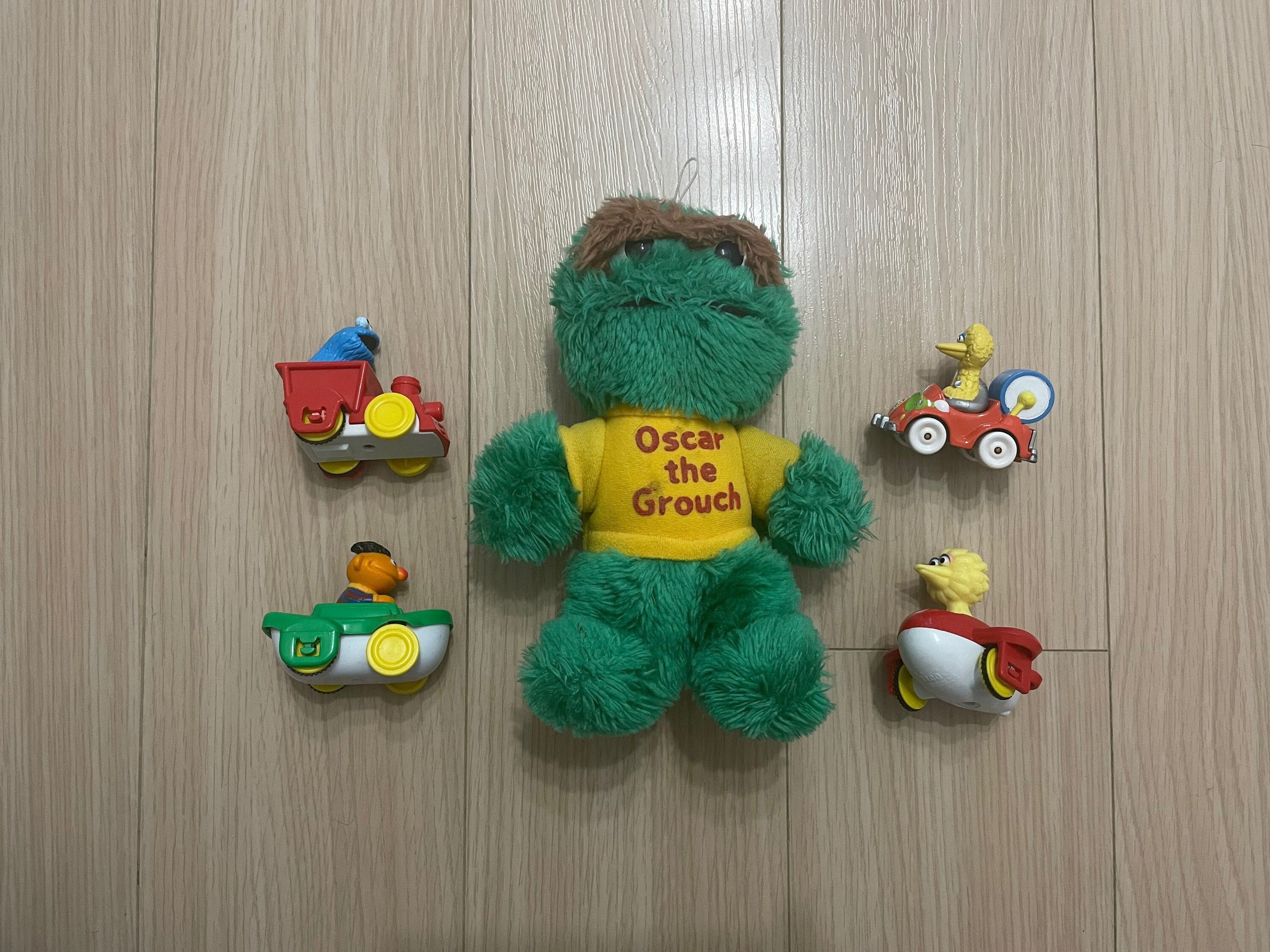 80's monster plush toy