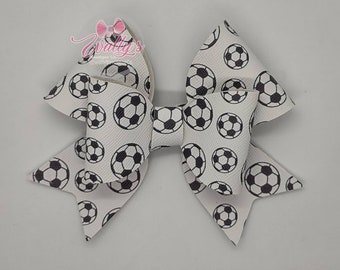 Sport hair bows