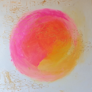 Energy Art - Original Acrylic on Canvas - Energy Circuit