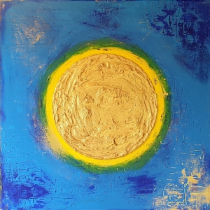 Energy Circuit - Energy Art - Original Acrylic on Canvas - Unique