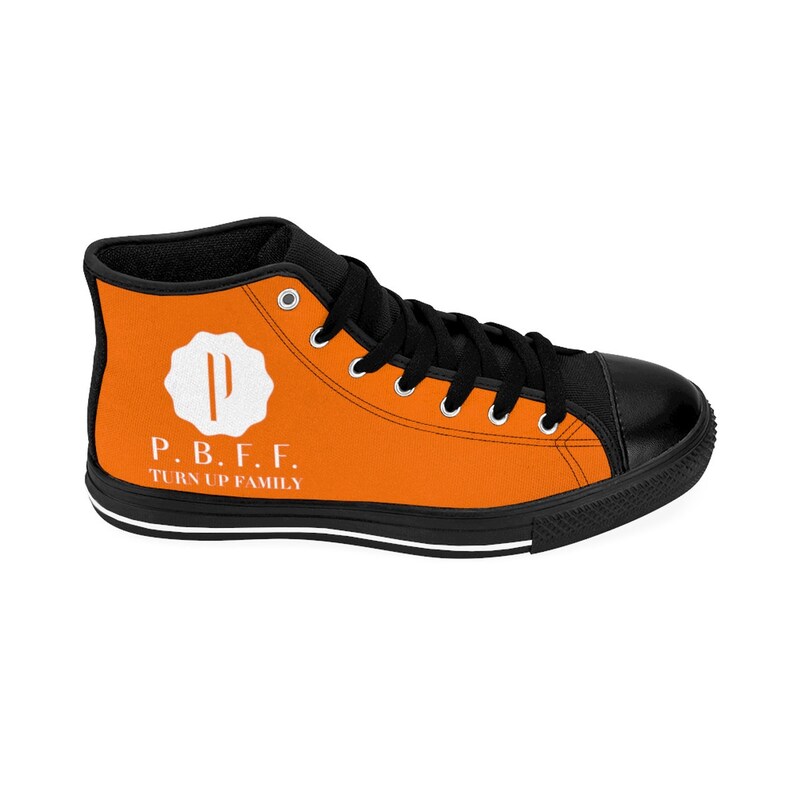 PBFF Men/'s High-top Sneakers Orange