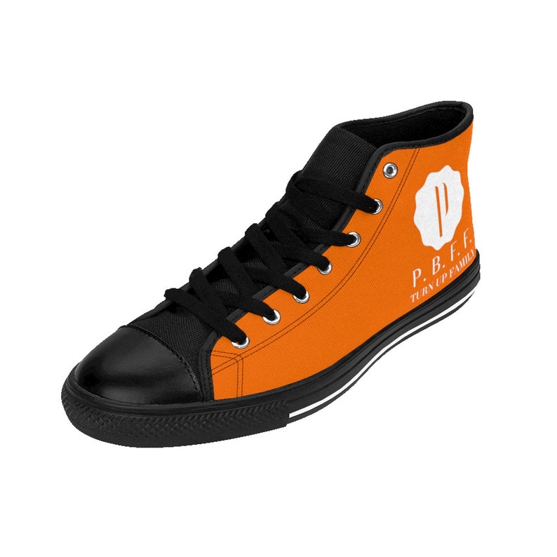 PBFF Men/'s High-top Sneakers Orange