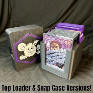 Deck Box - OPTCG - Katakuri (Purple) - Snap Case/Top Loader