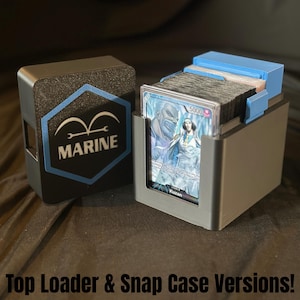 Deck Box - OPTCG - Kuzan (Blue) - Snap Case/Top Loader