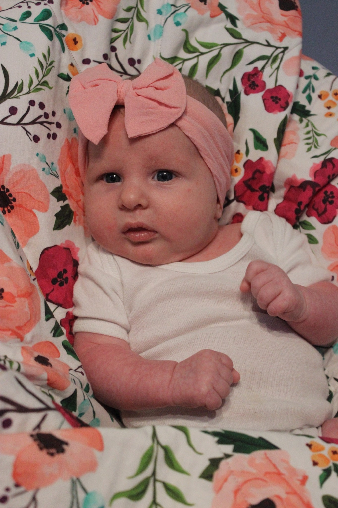 Floral Baby Quilt Baby Girl Quilt Baby Girl Crib Bedding Etsy