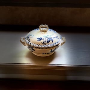 French Vintage and Classic Serving Dish with Lid