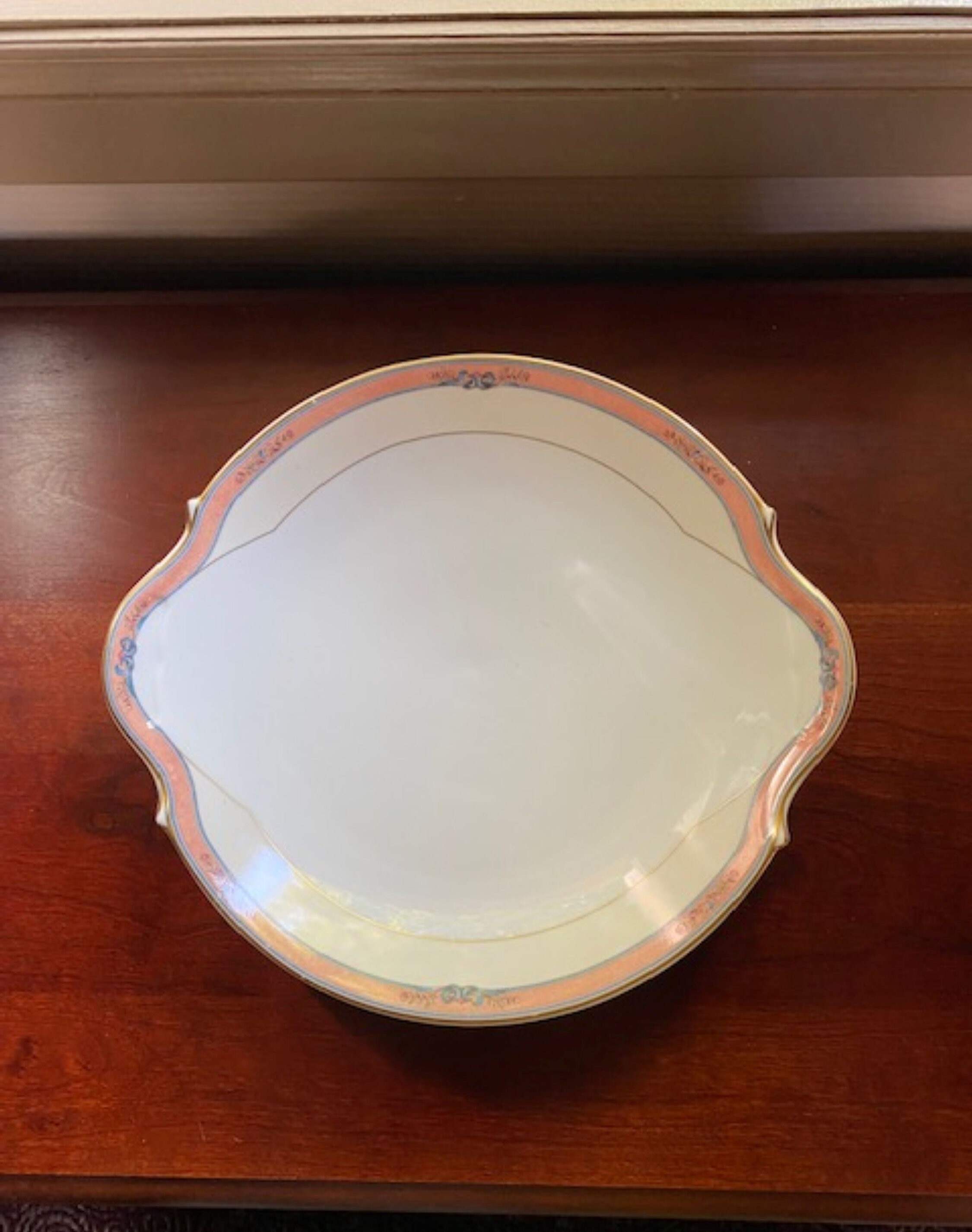フランス製　Medard de Noblat★Esterel★サンドイッチトレイ French Vintage Medard De Noblat Limoges Serving Platter – Elegant
