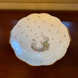 French Vintage Limoges Decorative Plate