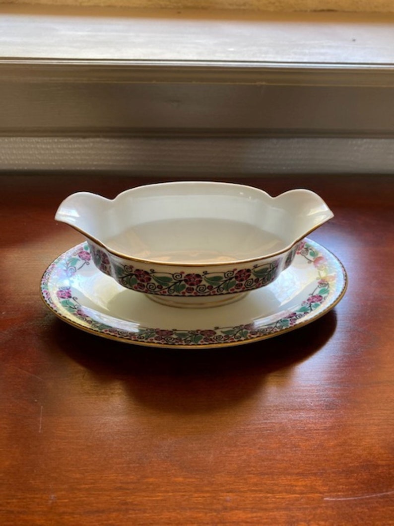 French Classic Limoges Haviland Porcelain Gravy Boat Etsy