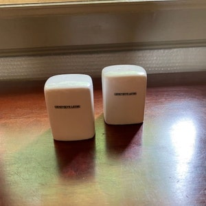 French Classic Genevieve Lethu Salt and Pepper Shakers – Rare & Elegant