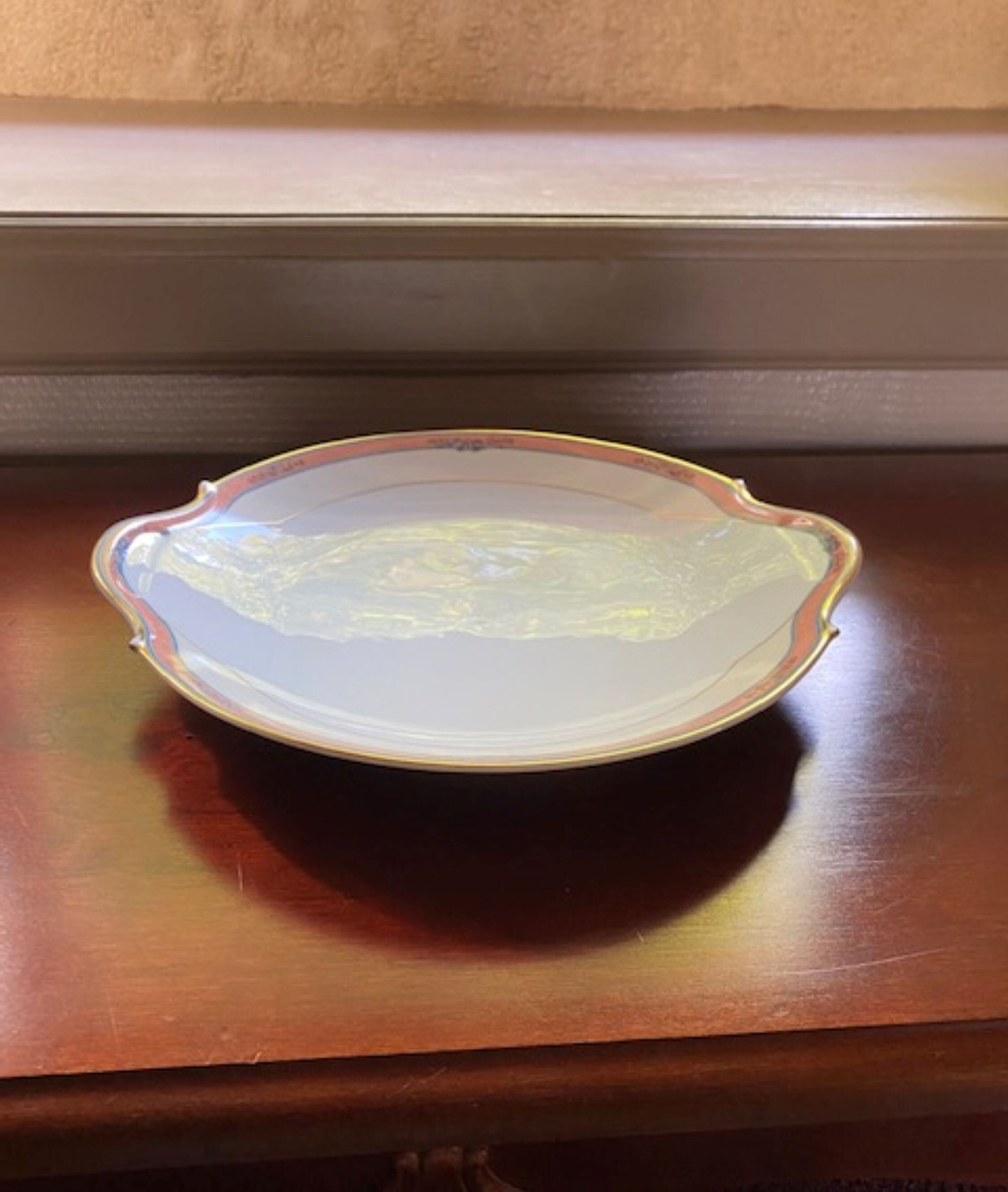 French Vintage Medard De Noblat Limoges Serving Platter – Elegant