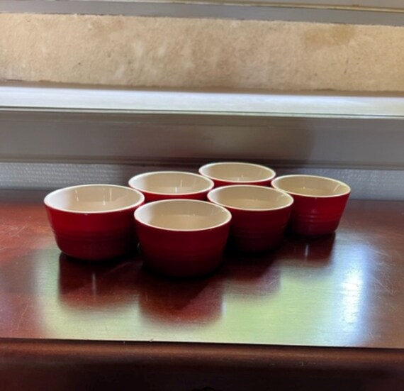 Set of 6 French Classic Le Creuset Ramekins Etsy