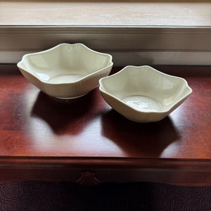 Set of 2 French Vintage Bernardaud Limoges Serving Bowls