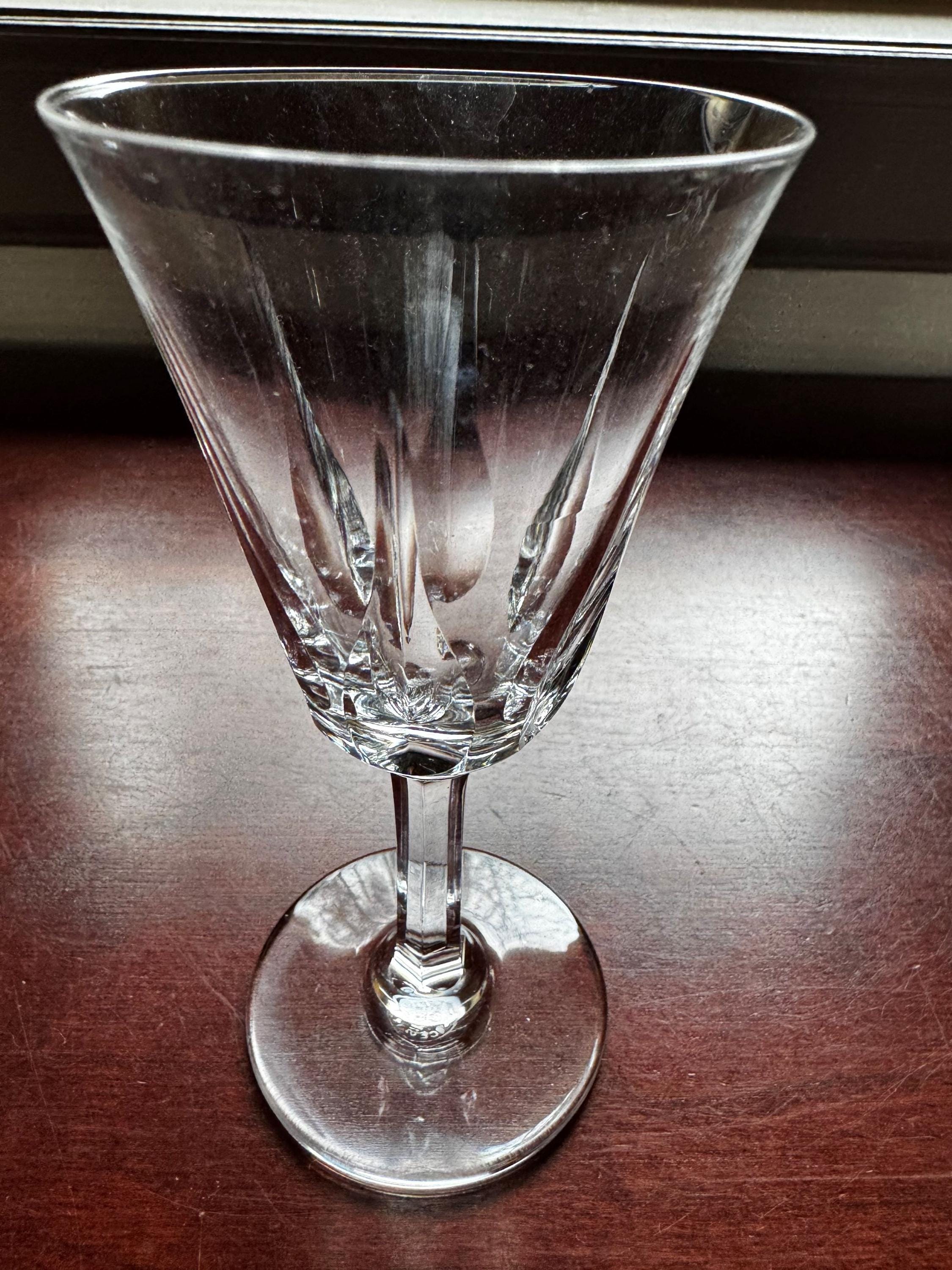Vintage St. Louis French Crystal Wine Glasses – Handcrafted Luxury