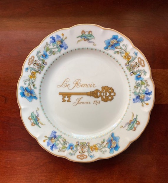 フランスのヴィンテージリモージュ・アヴィランド記念ルノワール