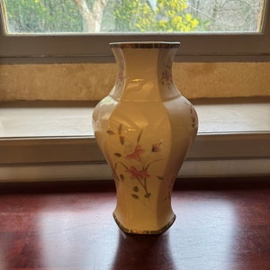 French Vintage Limoges Porcelain Vase