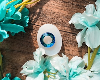 Molde de resina para pingente circular facetado • Molde de silicone para pedras preciosas para joias de resina epóxi e UV