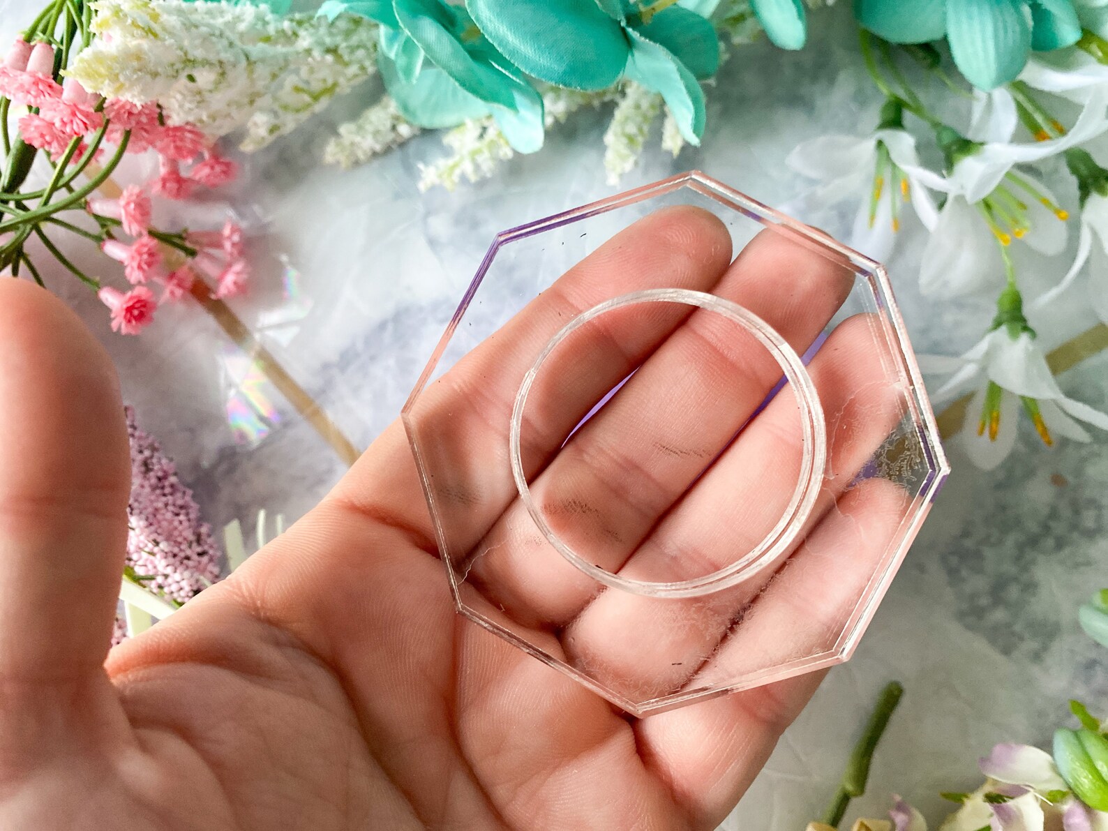 Napkin Ring Silicone Mold for Casting Plasters Wax Lowmelt Etsy