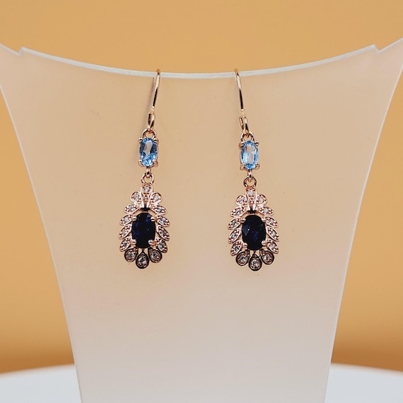 Orecchini In Argento Sterling Con Gemma In Zirconia Cubica Regalo Per