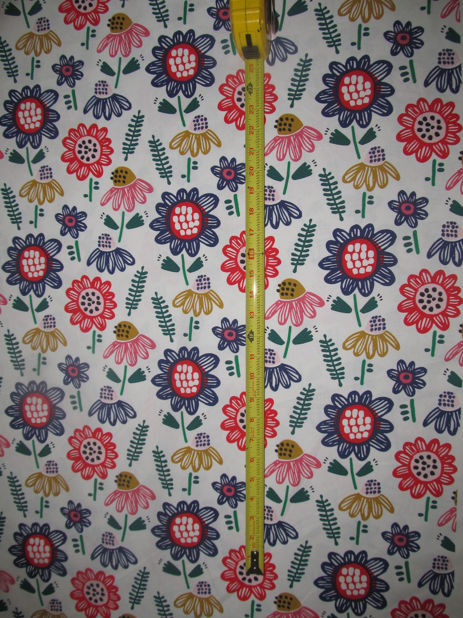 IKEA Modern Floral Fabric by the Yard 100 Cotton 59 Inches Etsy Canada