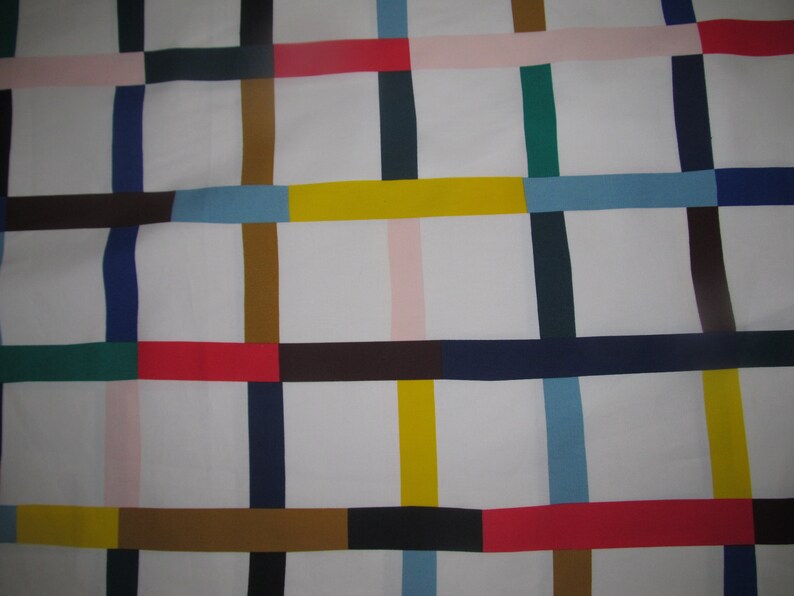 IKEA Abstract Modern Fabric by the yard 100 cotton 59 Etsy