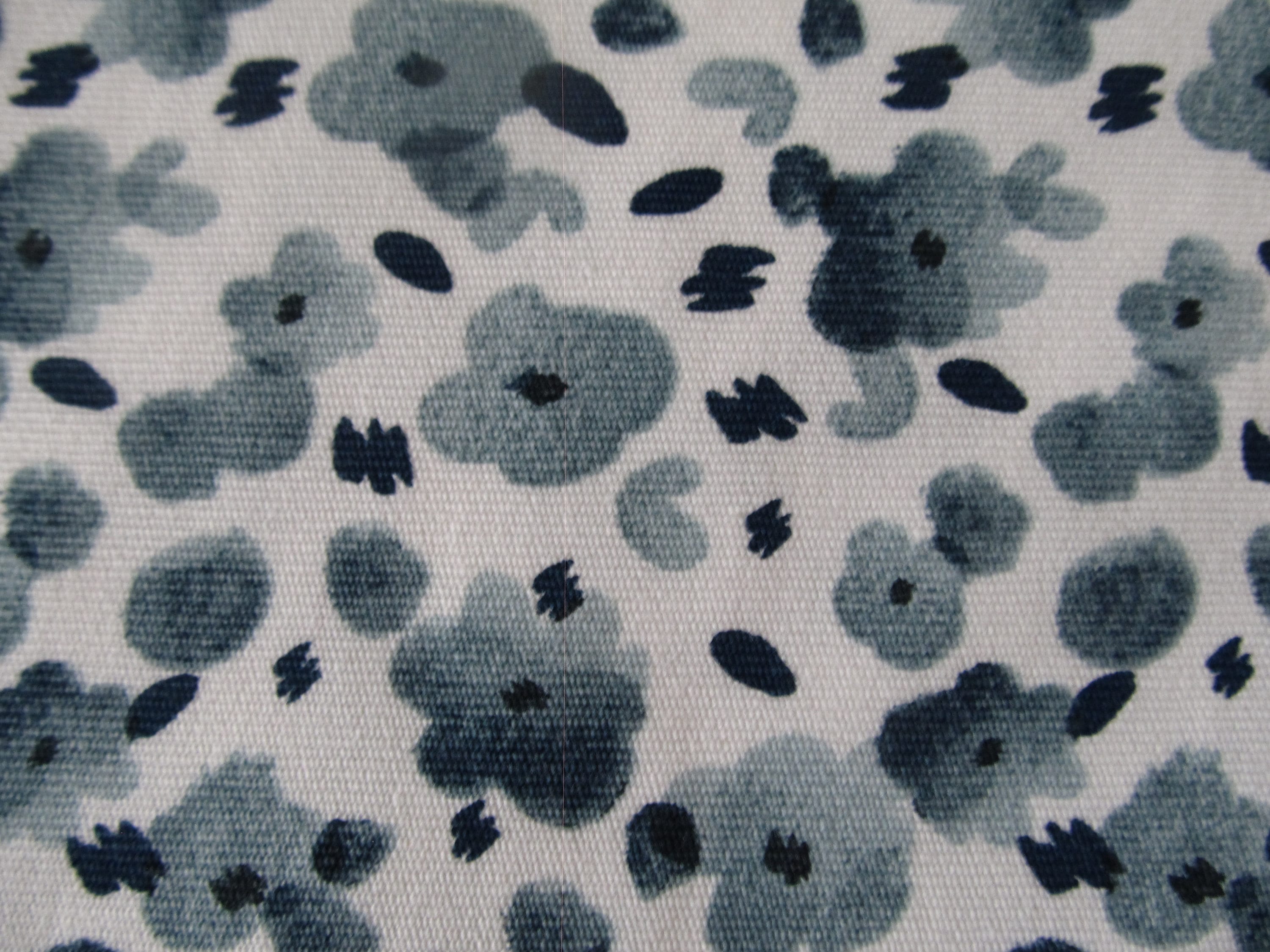 Ikea fabric by the yard, floral Ikea fabric, Ikea fabric for creative home projects, floral cotton fabric by IKEA, blue white Ikea fabric