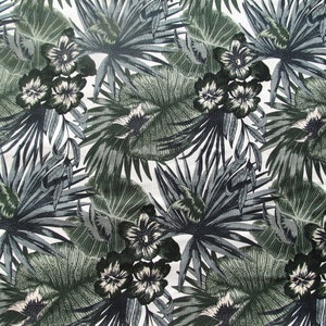 Ikea fabric 59 inches wide IKEA cotton fabric, tropical IKEa pattern , good for everything cotton fabric