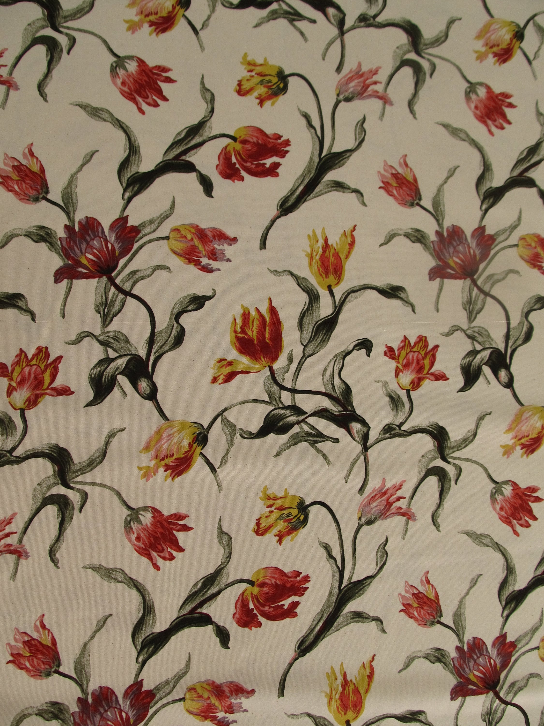 brand Religieus Overblijvend IKEA Fabric Romantic Tulip Patern by IKEA 100% IKEA Cotton - Etsy