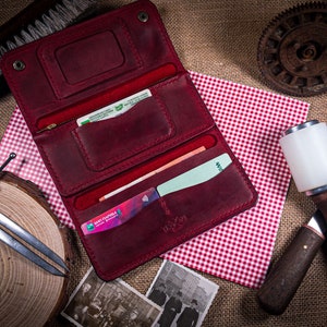 Billetera para mujeres, soporte para teléfono Billetera de cuero para mujeres, Billetera para mujeres, Billetera de cuero personalizada, Billetera de cuero larga, Regalo monogramado para mujeres
