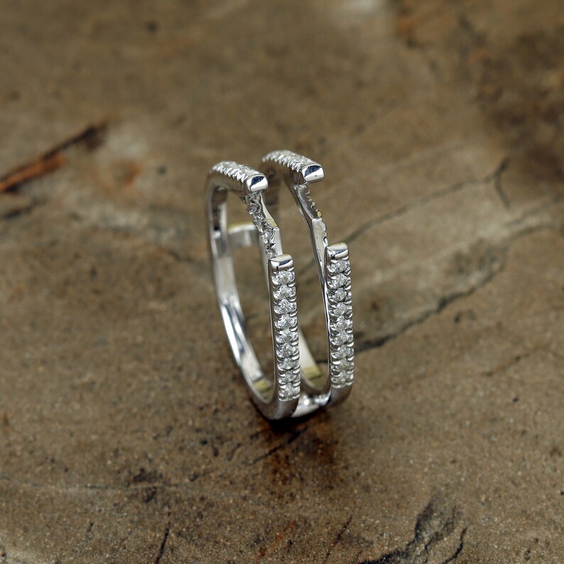 0.60Ct Ring Enhancer and Wrap Engagement Ring Guards & Etsy