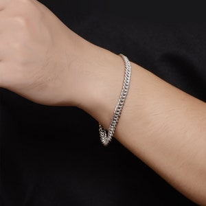 Silver 925 Cuban Bracelet