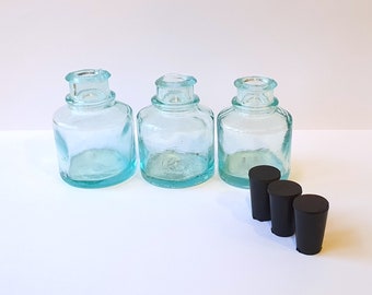 アンティークインクボトル3個セット、20世紀初頭 - Etsy 日本